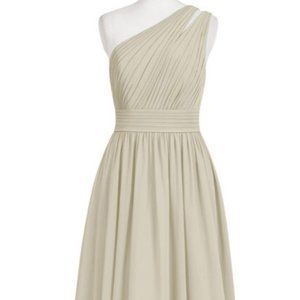Azazie Molly Dress Taupe A14